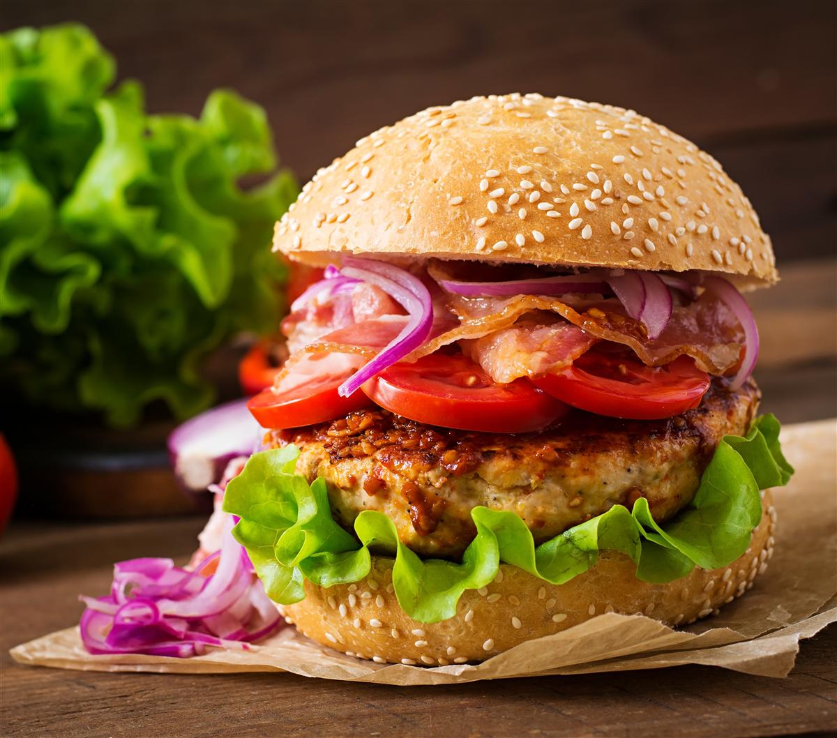 Smash burger duplo com cheddar derretido