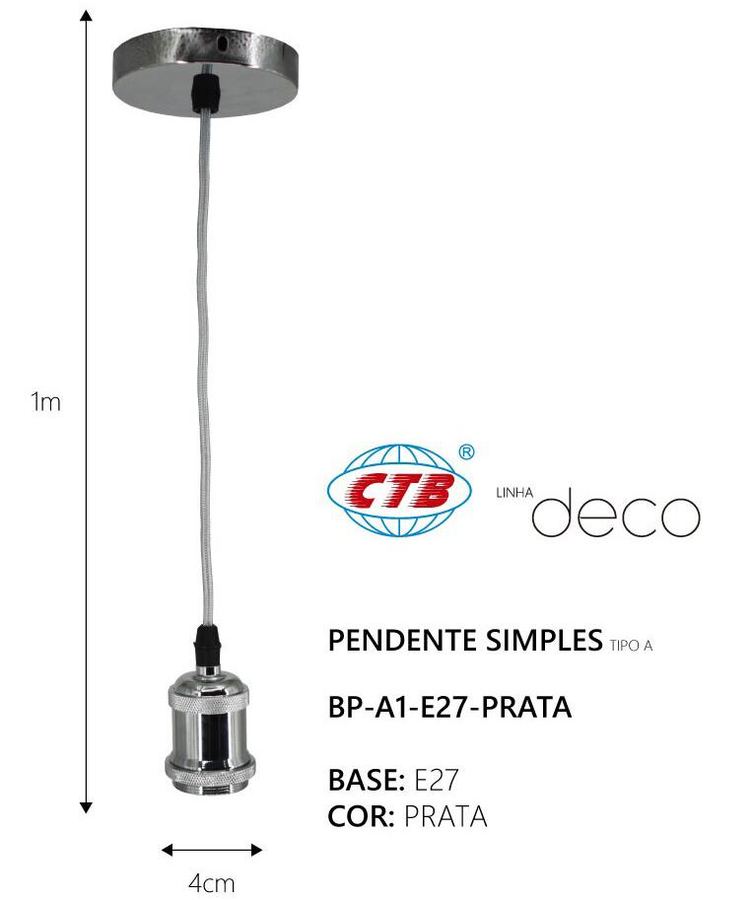 Pendente A1 Prata