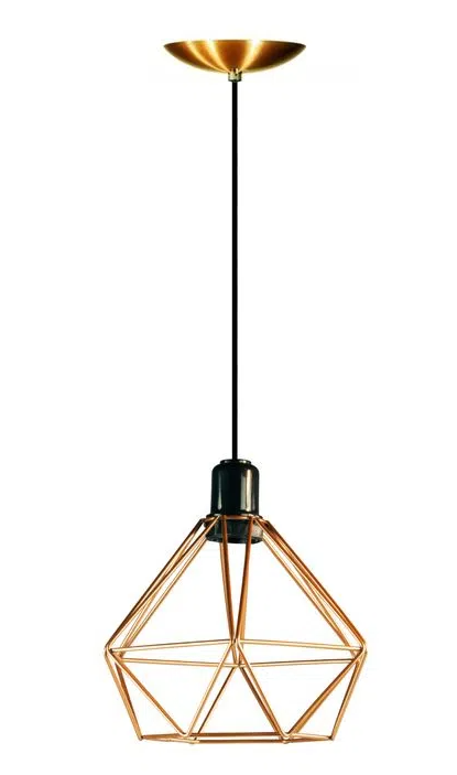 Pendente Aramado Cobre