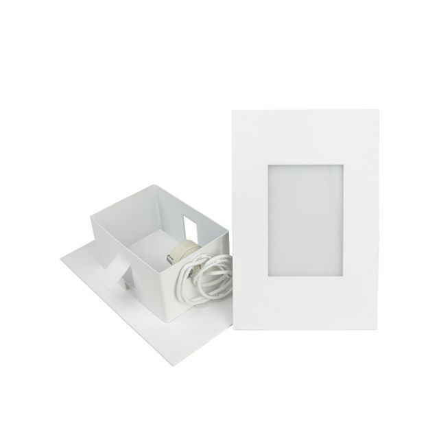 Balizador Branco Embutir 4x2
