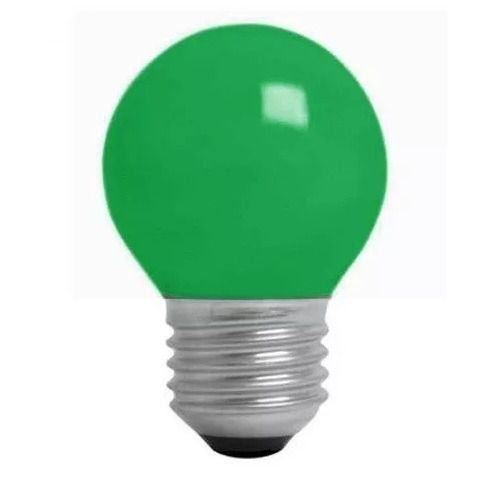 Lâmpada Bolinha 1 W Verde