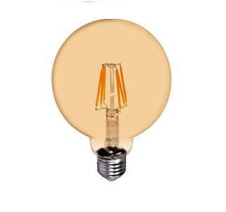 Lâmpada Filamento LED G80 2700 K