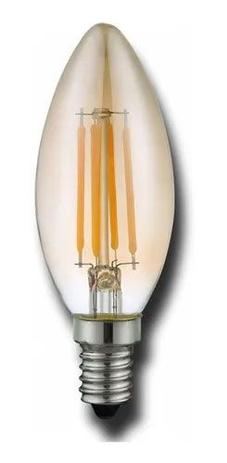 Lâmpada Filamento LED Vela E14 2700 K