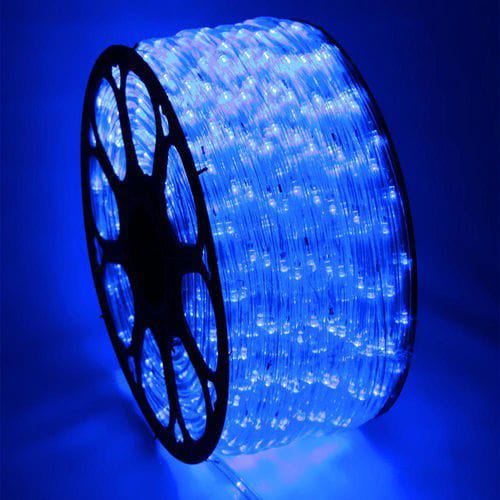 Mangueira LED 127 V Azul 100 m
