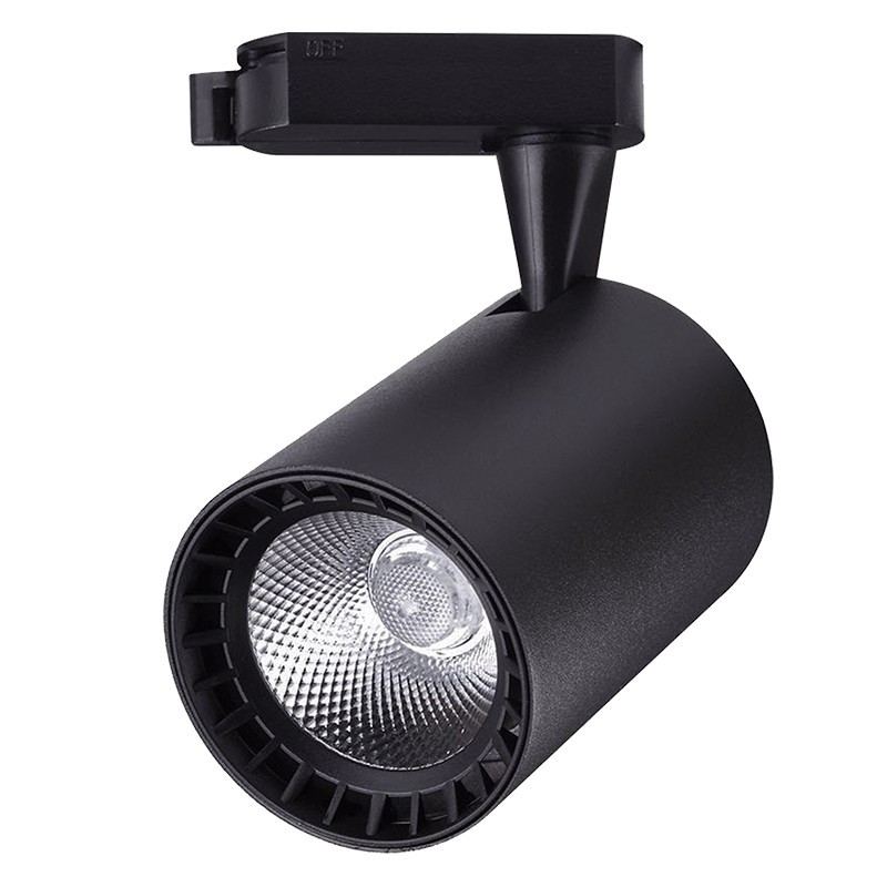 Spot Trilho Preto 10 W 6500 K